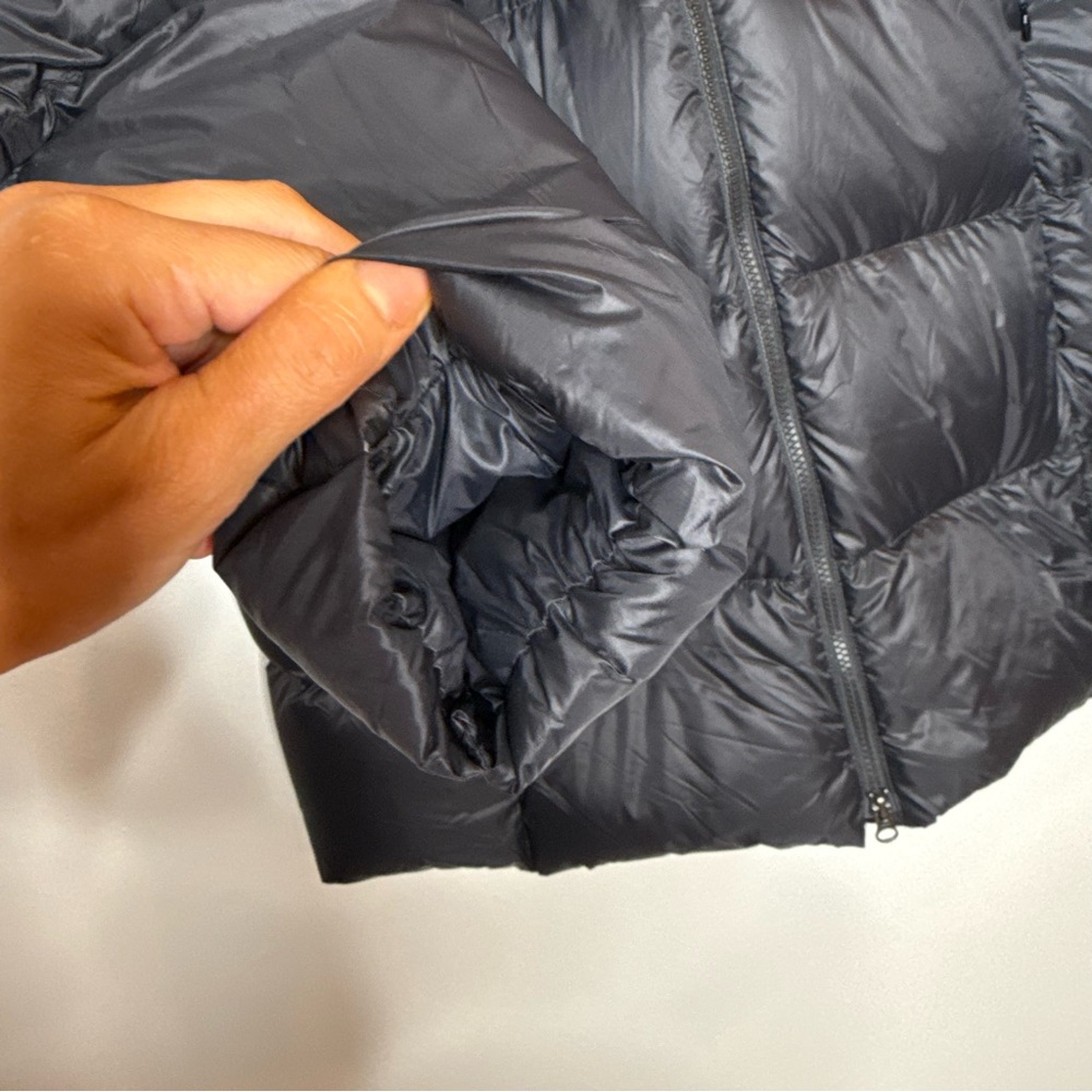 Eddie Bauer Womens Luna Peak Down Parka Jacket in black size XL EB550 Duck Down - Picture 7 of 13